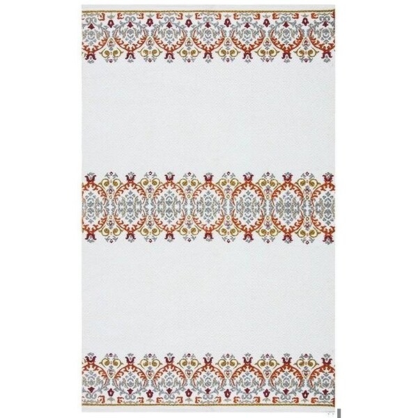Safavieh 3 x 5 ft. Cedar Brook Rectangle Hand-Loomed Rug Ivory & Green - CDR101Y-3