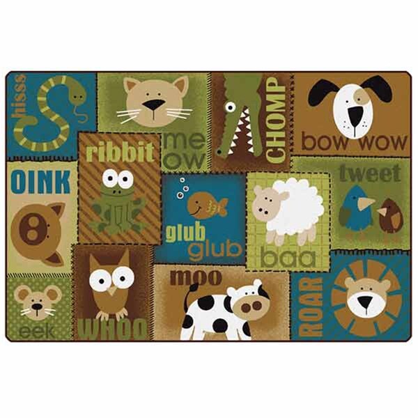Carpets For Kids Animal Sounds Nature Rug - 18726