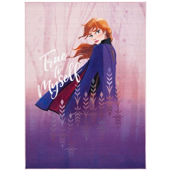 Safavieh 5 x 7 ft. Disney Believe Rectangle RugViolet & Pink - DSN570U-5