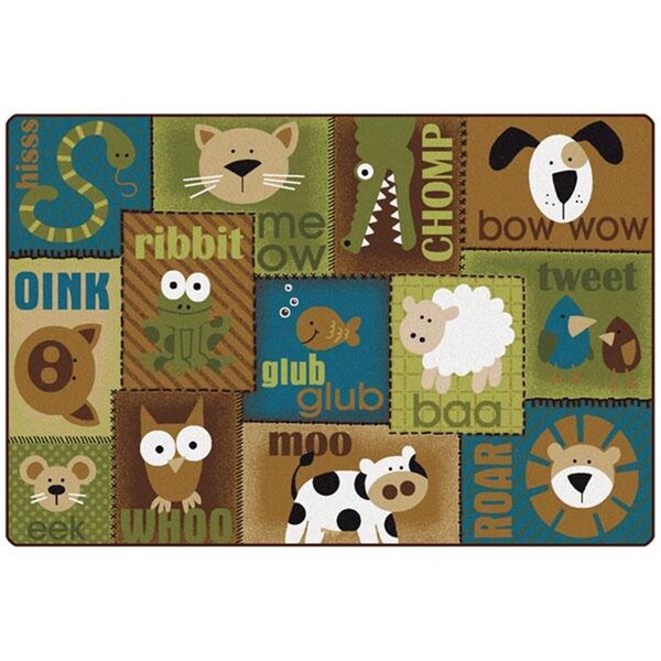 Carpets For Kids Animal Sounds Nature Rug - CA61985