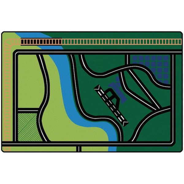 Carpets For Kids Carpets for Kids 6900 Transportation Fun Rug - 6900