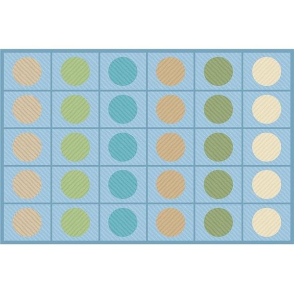 Carpets For Kids Carpets for Kids 64818 8 x 12 ft. Open Seating Classroom Rug; Calming Color - Rectangle - 64818