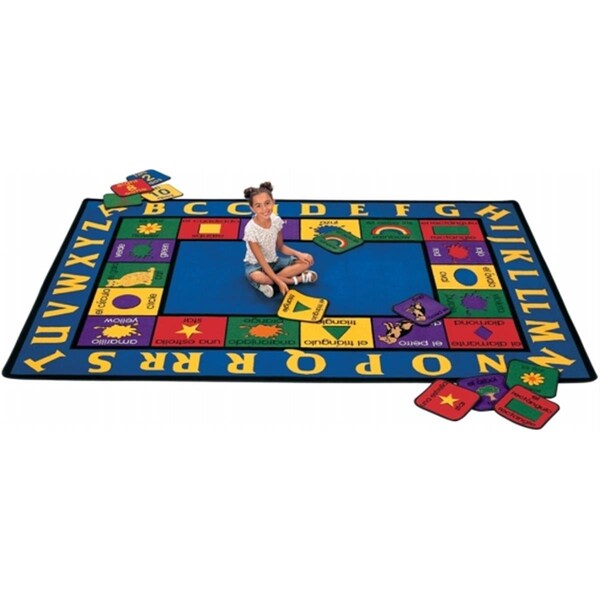 Carpets For Kids Bilingual 8.33 ft. x 11.67 ft. Rectangle Rug - 1612