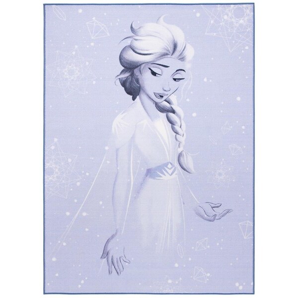 Safavieh 3 ft.-3 in. x 5 ft.-3 in. Disney Believe Rectangle RugLavender & Grey - DSN555V-3