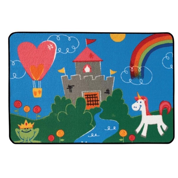 Carpets For Kids Carpets for Kids 36.73 Fantasy Fun Rug  3 ft. x 4.5 ft. - 36.73