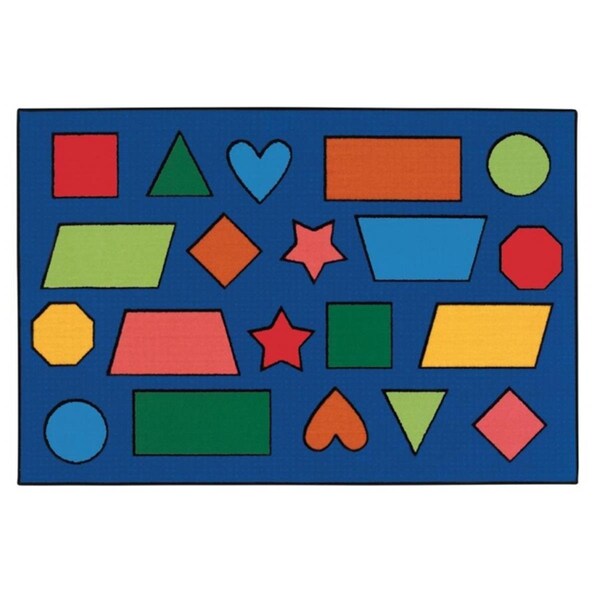 Carpets For Kids Carpets for Kids 36.76 Color Shapes  3 ft. x 4.5 ft. - 36.76