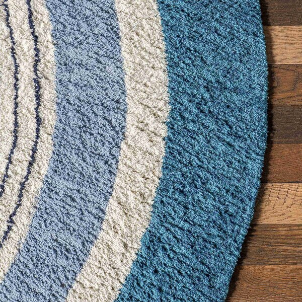 Nuloom Nydia Circular Kids Machine Washable Area Rug 4ft x 5ft - SVDC16A-405