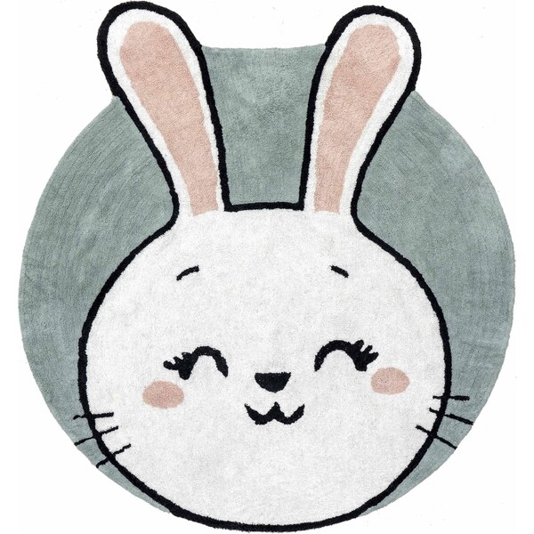Nuloom Vera Bunny Machine Washable Kids Area Rug 6ft - SVDC12A-R606