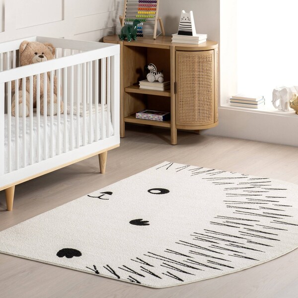 Nuloom Amelie Hedgehog Kids Area Rug 5ft x 8ft - GCHS01A-508