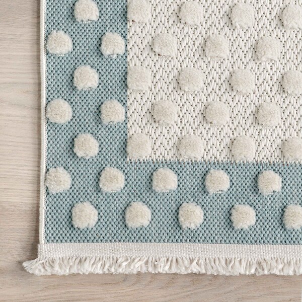 Nuloom Cecelia Polar Bear Kids Fringe Area Rug 5ft x 8ft - EPSD07B-508