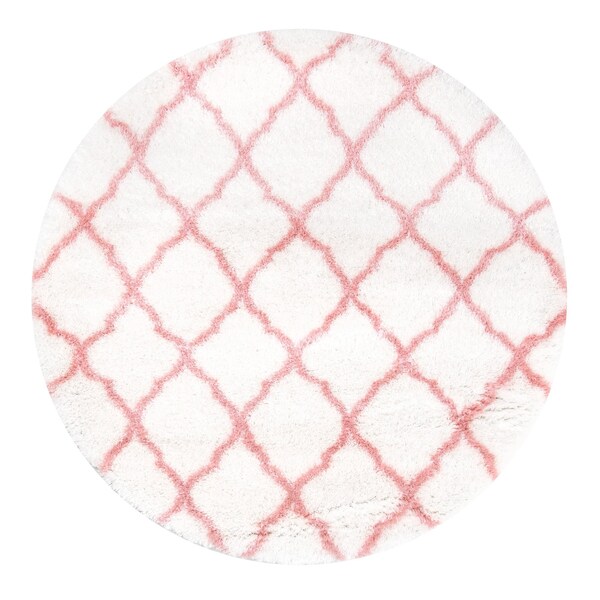 Nuloom Nelda Trellis Kids Shag Area Rug 5ft 3in - OZAS03B-R53053