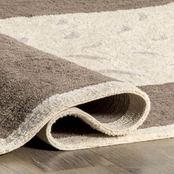 Nuloom Reika Lion Cub Machine Washable Kids Area Rug 4ft x 6ft - SVDC07A-406