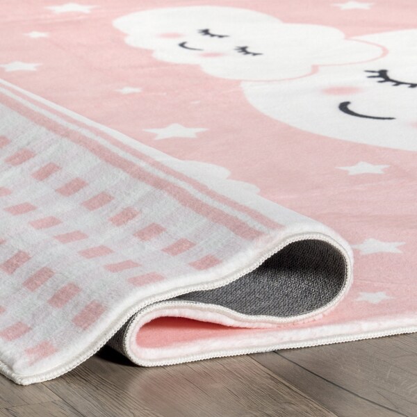Nuloom Peaceful Night Machine Washable Kids Area Rug 5ft x 7ft 6in - HJCL03A-5076