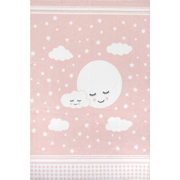 Nuloom Peaceful Night Machine Washable Kids Area Rug 5ft x 7ft 6in - HJCL03A-5076