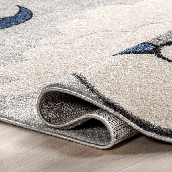 Nuloom Ryder Sleeping Bear Kids Area Rug 8ft x 10ft - GCHS02A-8010