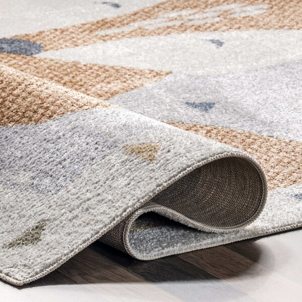 Nuloom Talia Bashful Fox Kids Machine Washable Area Rug 3ft x 5ft - GRHN10A-305