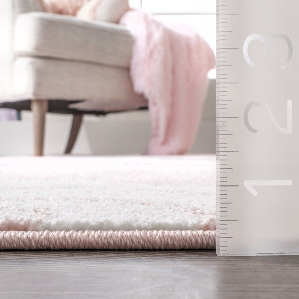 Nuloom Harlee Kids Bear Nursery or Playroom Area Rug 4ft x 6ft - MEST02A-406
