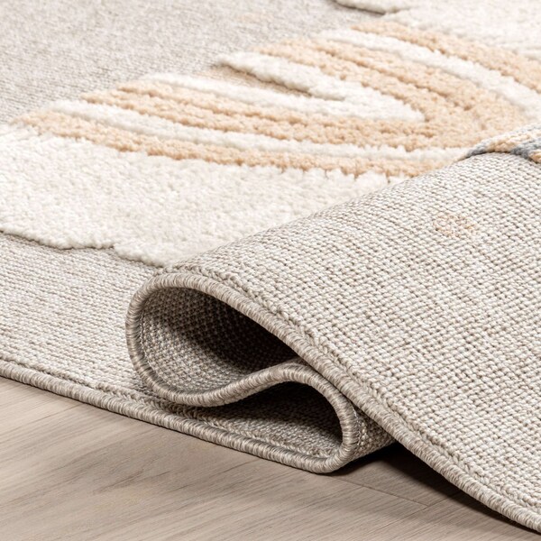 Nuloom Gracelynn High-Low Alpaca Kids Area Rug 5ft x 8ft - KKRY01A-508