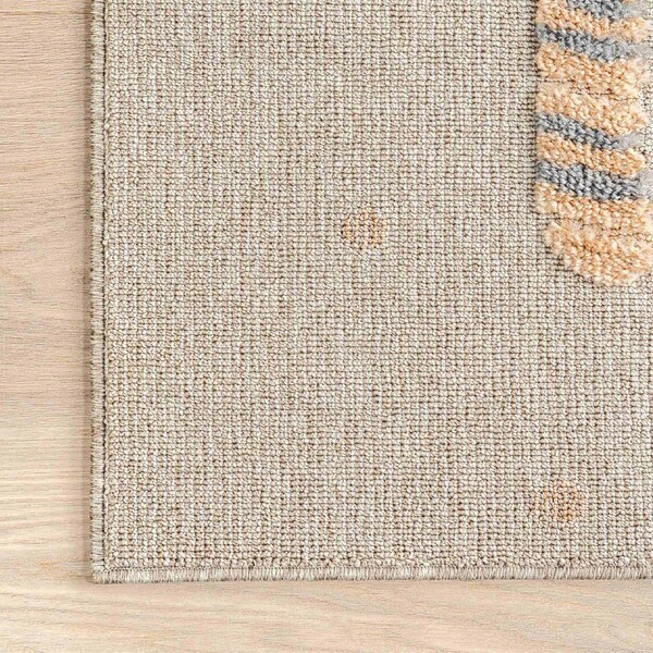 Nuloom Gracelynn High-Low Alpaca Kids Area Rug 5ft x 8ft - KKRY01A-508