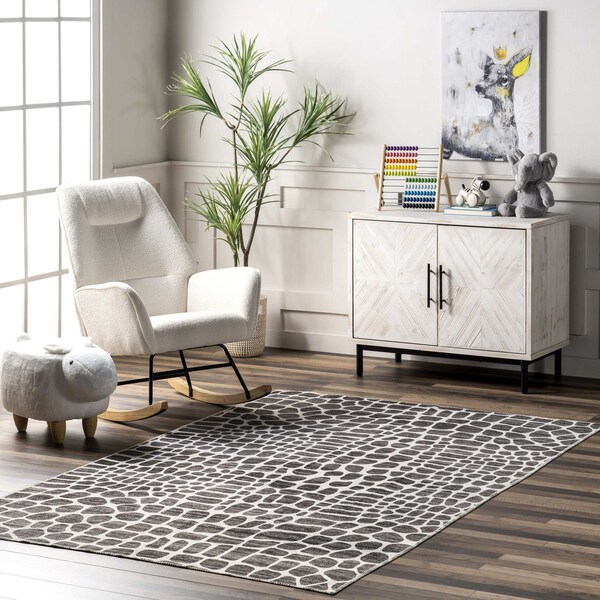 Nuloom Nora Kids Giraffe Machine Washable Area Rug 5ft x 8ft - SVMN14A-508