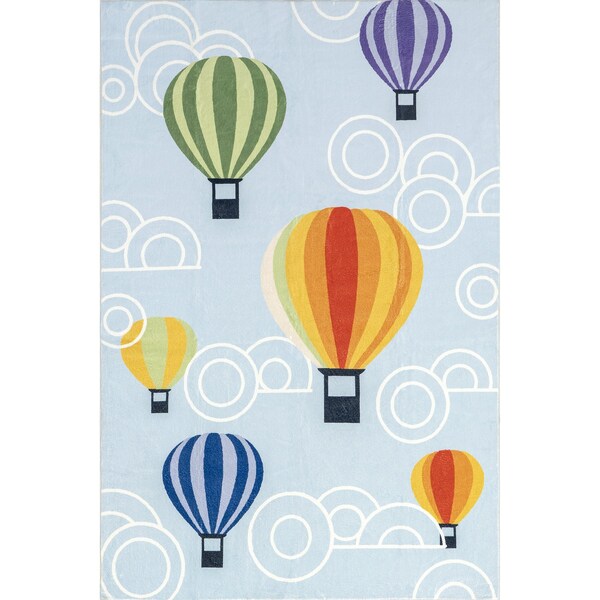 Nuloom Annelie Balloon Machine Washable Kids Area Rug 5ft x 7ft 6in - HJCL11A-5076