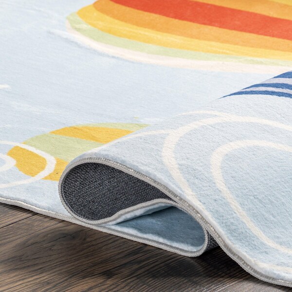 Nuloom Annelie Balloon Machine Washable Kids Area Rug 5ft x 7ft 6in - HJCL11A-5076