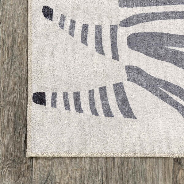 Nuloom Felipa Safari Machine Washable Kids Area Rug 3ft x 5ft - BIRV94A-305