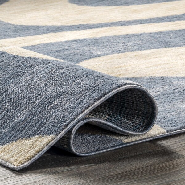 Nuloom Izzy Retro Swirls Kids Area Rug 7ft 10in x 10ft - GCEL07A-8010