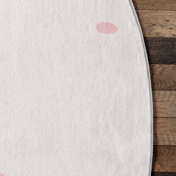Nuloom Jovie Polar Bear Machine Washable Kids Area Rug 6ft - HJCL19A-R606