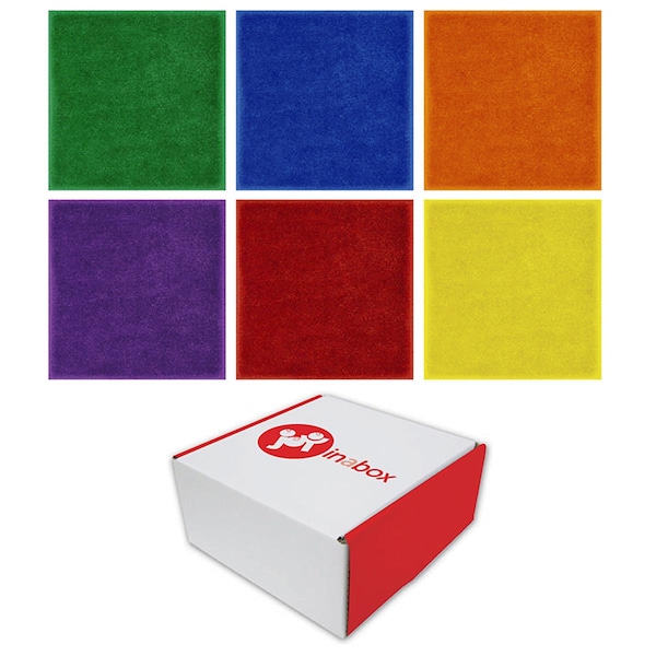 Joy Carpets . 16 x 16 in. Joy in a Box 24 Set Carpet Squares - JG-832