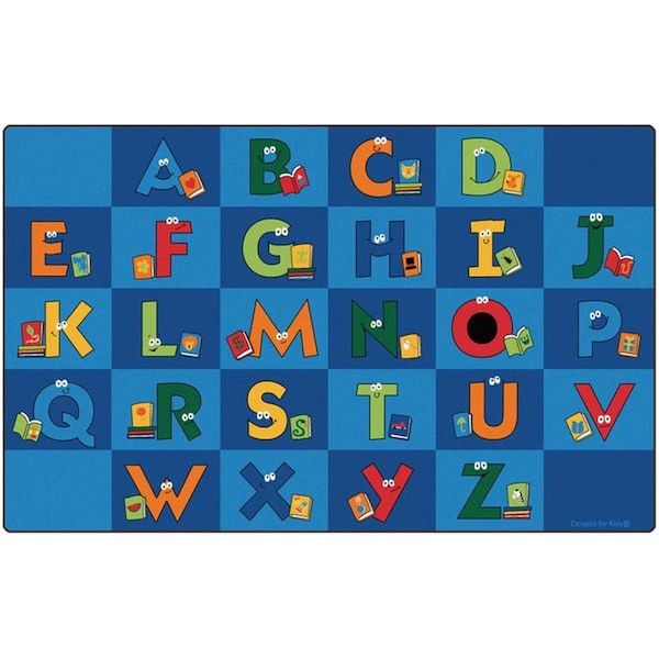 Carpets For Kids Carpets for Kids 6212 Reading Letters Library Rug - 6212