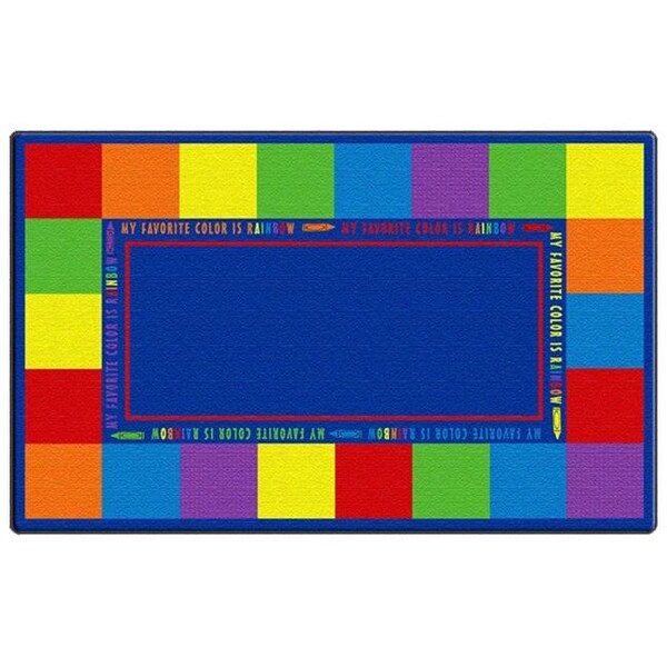 Flagship Carpets Flagship Carpets FE401-32A Rectangle My Favorite Color Carpet; 6 ft. x 8 ft. 4 in. - FE401-32A
