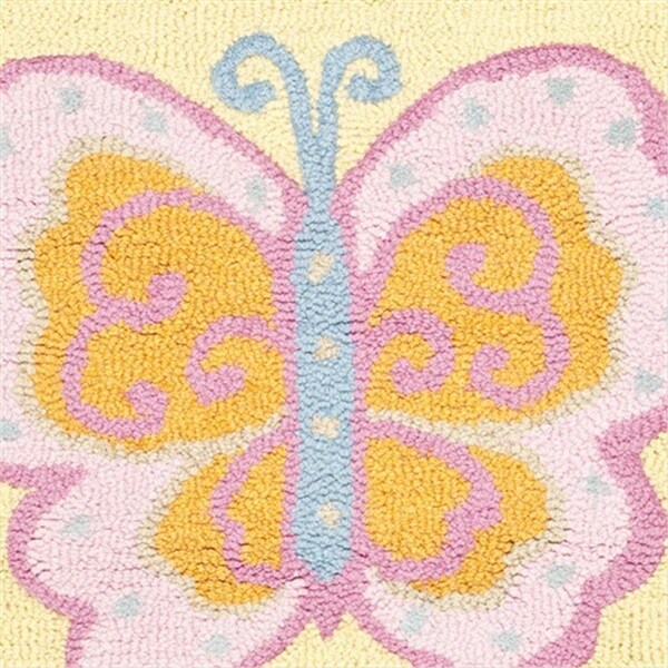 Safavieh 3 x 5 ft. Small Rectangle Novelty Kids Multicolor and Pink Hand Tufted Rug - SFK394A-3
