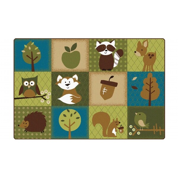 Carpets For Kids Natures Friends Toddler Rug - 22726