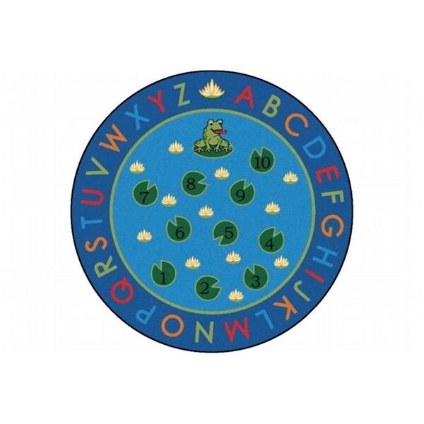 Carpets For Kids Carpets For Kids 2406 Hip Hop to the Top 6 ft. Round Carpet - 2406
