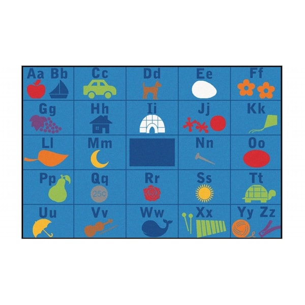 Carpets For Kids Carpets for Kids 96.93 Kids Value Rug - Alphabet Seating Rug - 96.93