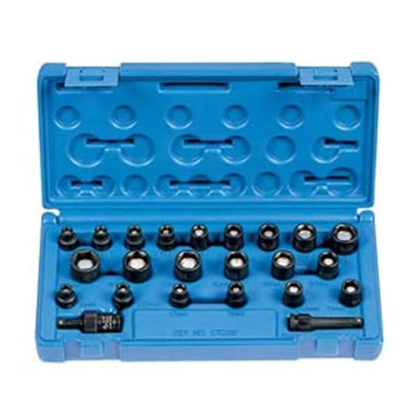 Light House Beauty Eagle  1/4" Drive 23 Pieces Standard and Metric Magnetic Shallow - LI3481712