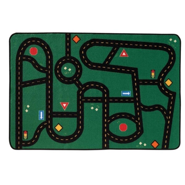 Carpets For Kids Carpets for Kids 36.22 Go-Go Driving Rug  3 ft. x 4.5 ft. - 36.22