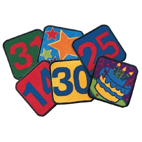 Carpets For Kids Carpets For Kids K135 Calendar Kit - Set of 35 - K135