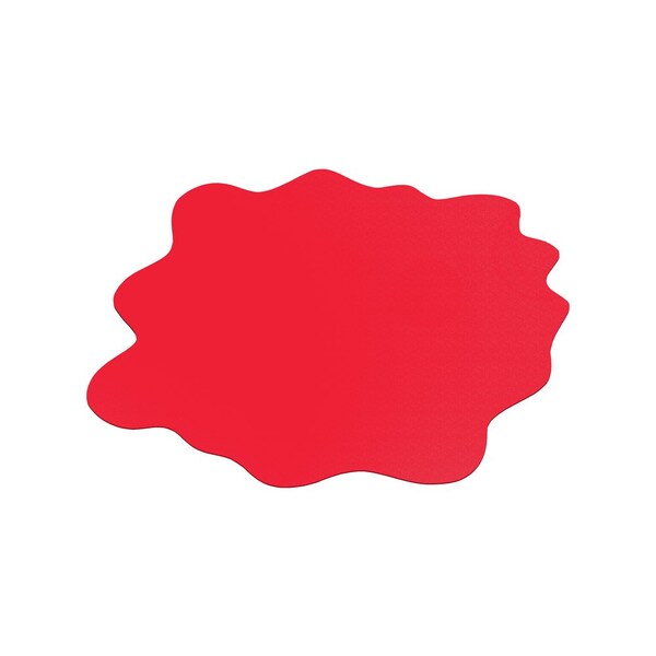 Floortex Floortex Red Multi-Purpose Mat for Carpets - 40" x 40" - FC114040PRV