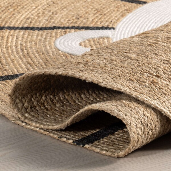 Nuloom Waverly Lion Handwoven Kids Jute Area Rug 6ft - WDMR04A-R606