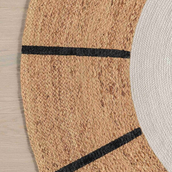 Nuloom Waverly Lion Handwoven Kids Jute Area Rug 6ft - WDMR04A-R606