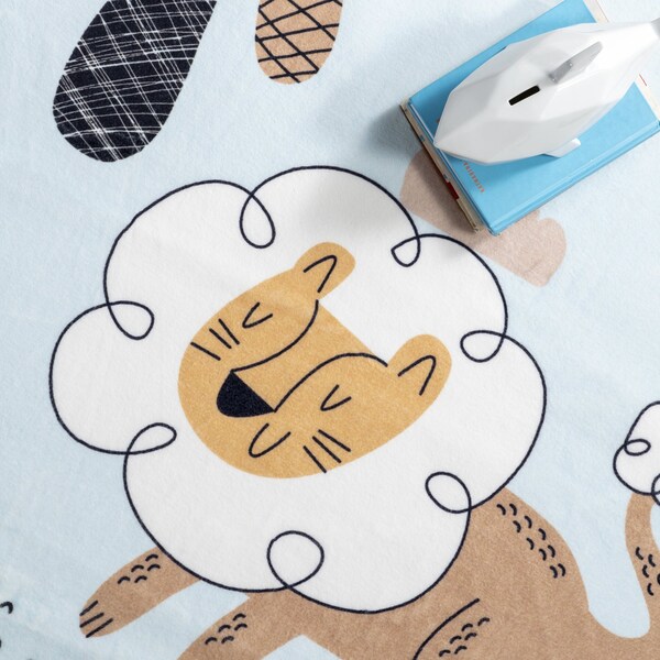 Nuloom Jalissa Lion Dreams Machine Washable Kids Area Rug 4ft - HJCL22A-R404