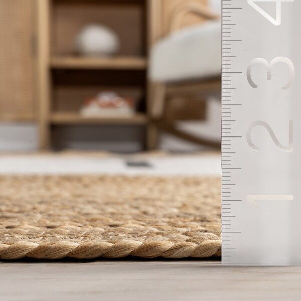 Nuloom Zaylee Tiger Handwoven Kids Jute Area Rug 4ft - WDMR03A-R404