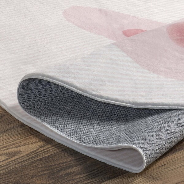 Nuloom Crystal Rabbit Kids Machine Washable Area Rug 6ft - HJCL21A-R606