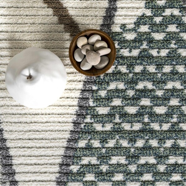 Nuloom Elsha Rocky Mountains Kids Fringe Area Rug 5ft x 7ft 6in - KKPL04A-508