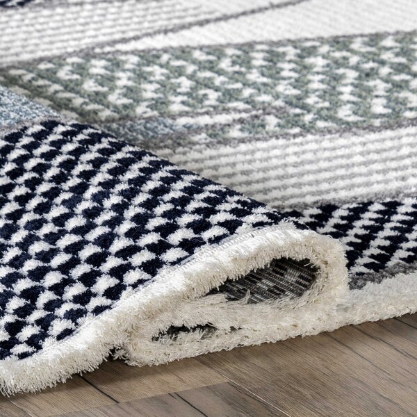 Nuloom Elsha Rocky Mountains Kids Fringe Area Rug 5ft x 7ft 6in - KKPL04A-508