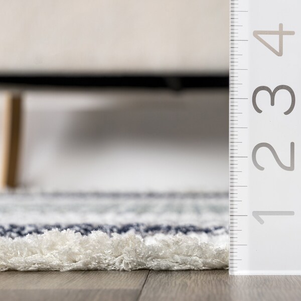 Nuloom Elsha Rocky Mountains Kids Fringe Area Rug 5ft x 7ft 6in - KKPL04A-508