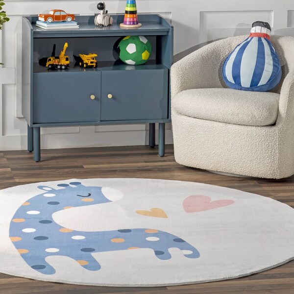 Nuloom Ariella Giraffe Kids Machine Washable Area Rug 6ft - HJCL14A-R606