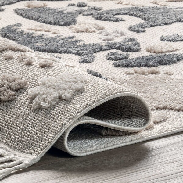 Nuloom Aaran Dinosaur Kids Tasseled Area Rug 6ft - KKLR34A-R606